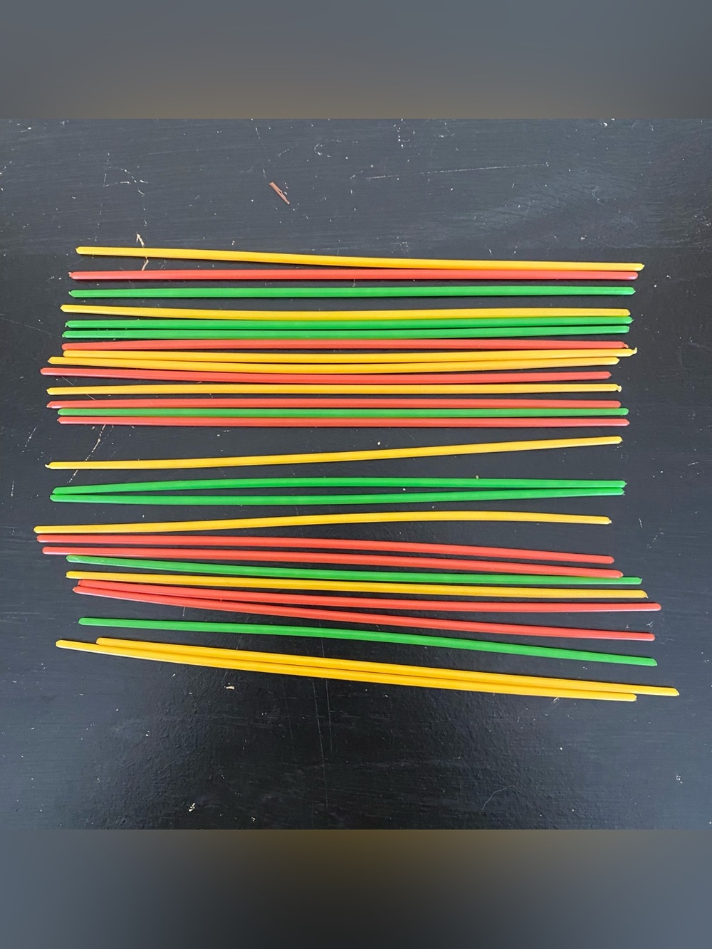 KerPlunk 27 Sticks Mattel Game Replacement Part Piece Rods 2019 Red Green Yellow